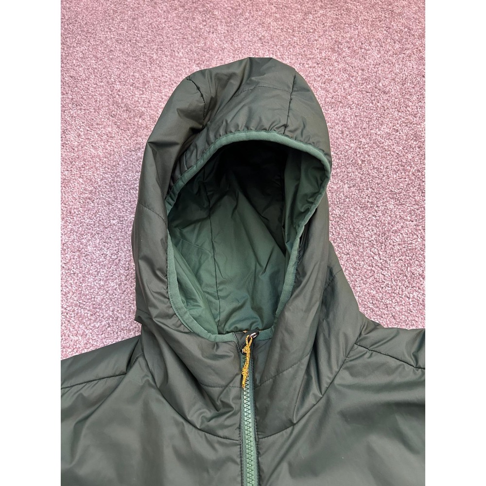 REI Co-op Hooded Puffer Jacket Mens‎ Medium Green Excellent Insulated Hiking - Picture 8 of 15